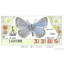 1986. Cupón 16-Dicbre