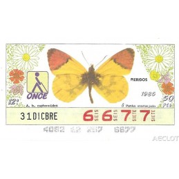 1986. Cupón 31-Dicbre