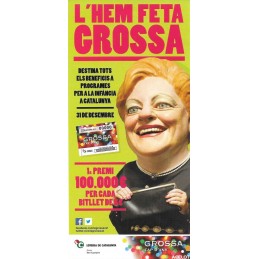 2013. Flyer Lotería La Grossa