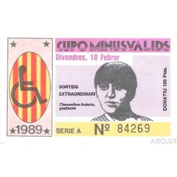 1989. Cupo Minusvalids