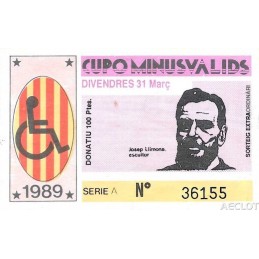 1989. Cupo Minusvalids