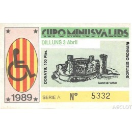 1989. Cupo Minusvalids