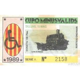 1989. Cupo Minusvalids