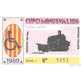 1989. Cupo Minusvalids