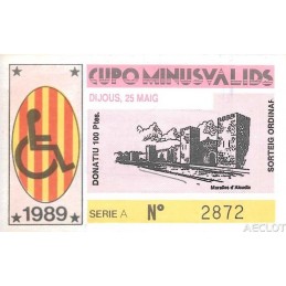 1989. Cupo Minusvalids