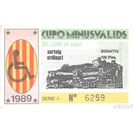 1989. Cupo Minusvalids