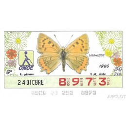 1986. Cupón 24-Dicbre