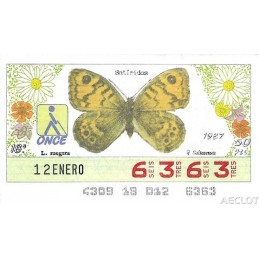 1987. Cupón 12-Enero