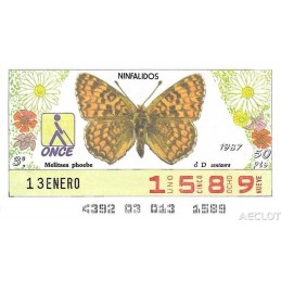 1987. Cupón 13-Enero