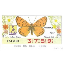 1987. Cupón 15-Enero