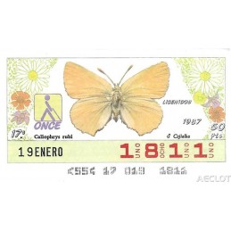 1987. Cupón 19-Enero