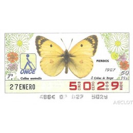 1987. Cupón 27-Enero