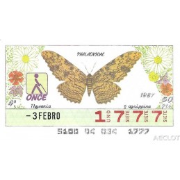 1987. Cupón 3-Febro