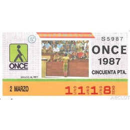 1987. Cupón 2-Marzo