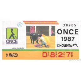 1987. Cupón 9-Marzo
