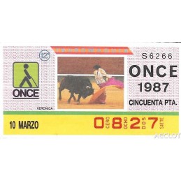 1987. Cupón 10-Marzo