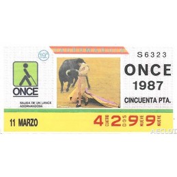 1987. Cupón 11-Marzo