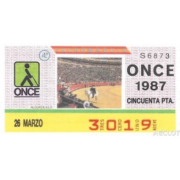 1987. Cupón 26-Marzo