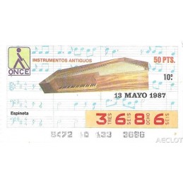 1987. Cupón 13-Mayo