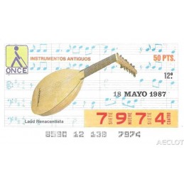 1987. Cupón 18-Mayo