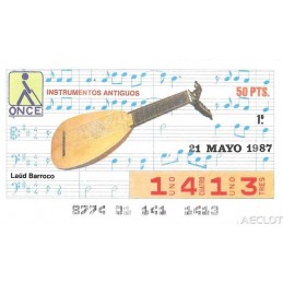 1987. Cupón 21-Mayo