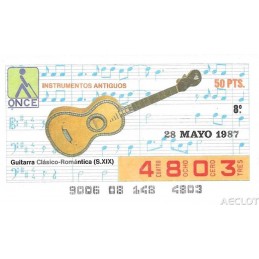 1987. Cupón 28-Mayo