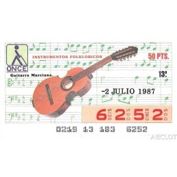 1987. Cupón 2-Julio