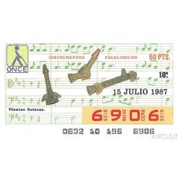 1987. Cupón 15-Julio