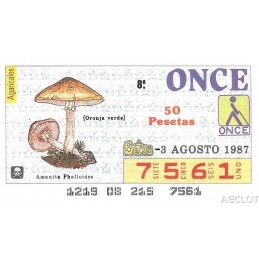 1987. Cupón 3-Agosto