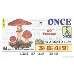 1987. Cupón 5-Agosto