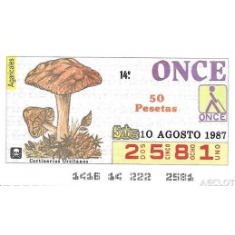 1987. Cupón 10-Agosto
