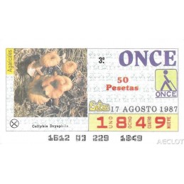 1987. Cupón 17-Agosto