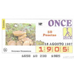 1987. Cupón 18-Agosto