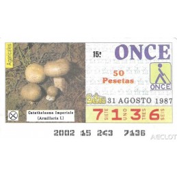 1987. Cupón 31-Agosto