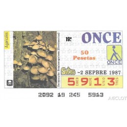 1987. Cupón 2-Sepbre