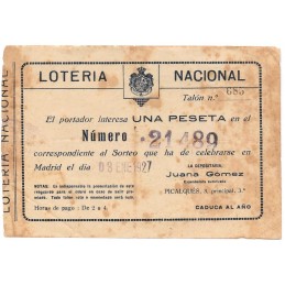1927. Participación particular