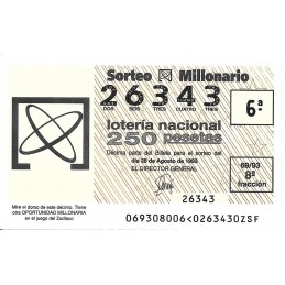 Sorteo 69 de 1993