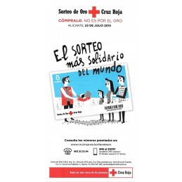 2015. Flyer Sorteo de Oro