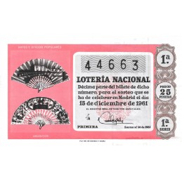 Sorteo 35 de 1961