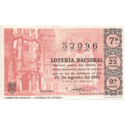 Sorteo 24 de 1965