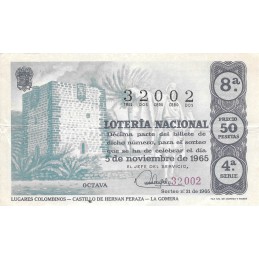 Sorteo 31 de 1965