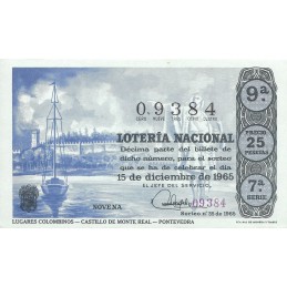 Sorteo 35 de 1965