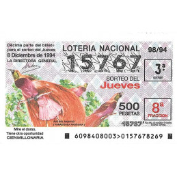 Sorteo 98 de 1994