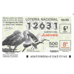 Sorteo 65 de 1995
