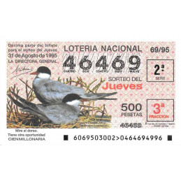Sorteo 69 de 1995