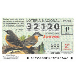Sorteo 75 de 1995