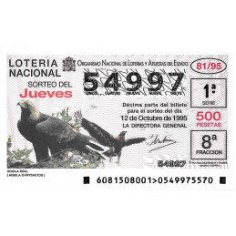 Sorteo 81 de 1995