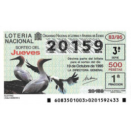Sorteo 83 de 1995