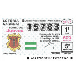 Sorteo 41 de 1997