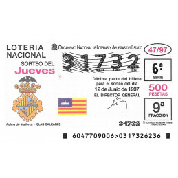 Sorteo 47 de 1997